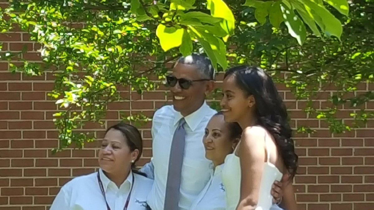 How Time Flies Malia Obama 17 Graduates From High School
